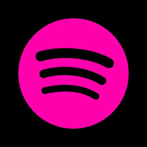 spotify logo png pink - Marlyn Barden