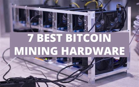 7 Best Bitcoin Mining Hardware in (Dec. 2023)