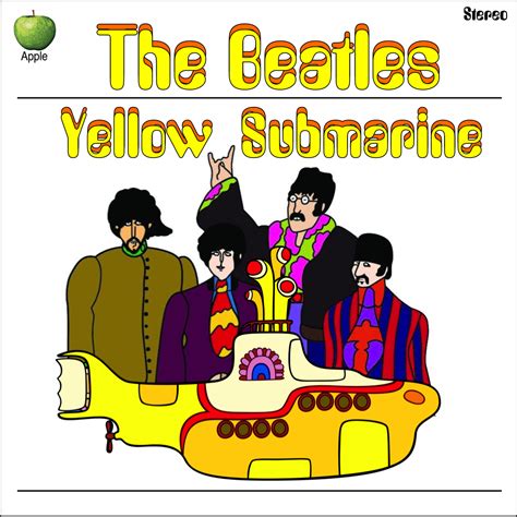 Yellow Submarine, Back Cover as The Front Cover, The Beatles Beatles ...