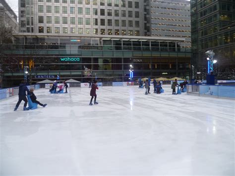 Ice skating in Canary wharf – Year 4