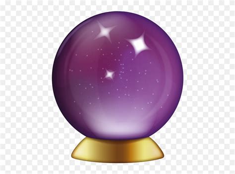 Download Crystal Ball Emoji Png - Emoji Crystal Ball Png Clipart (#5622317) - PinClipart