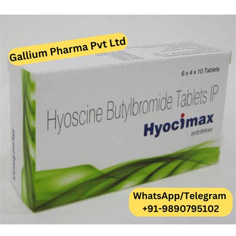 Hyoscine Butylbromide Tablets IP, Healing Pharma, Prescription at Rs 37 ...