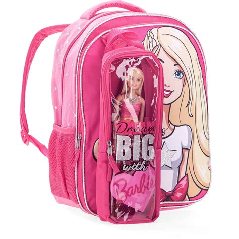 Barbie - Barbie Dream Big Girl's Backpack with Bonus Barbie Doll - Walmart.com - Walmart.com