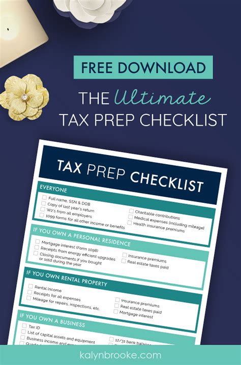 The Tax Preparation Checklist Your Accountant Wants You to Use