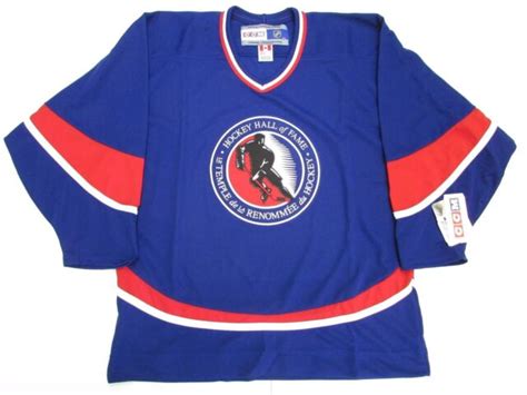 HOCKEY HALL OF FAME VINTAGE CCM NHL HOCKEY JERSEY SIZE LARGE | eBay