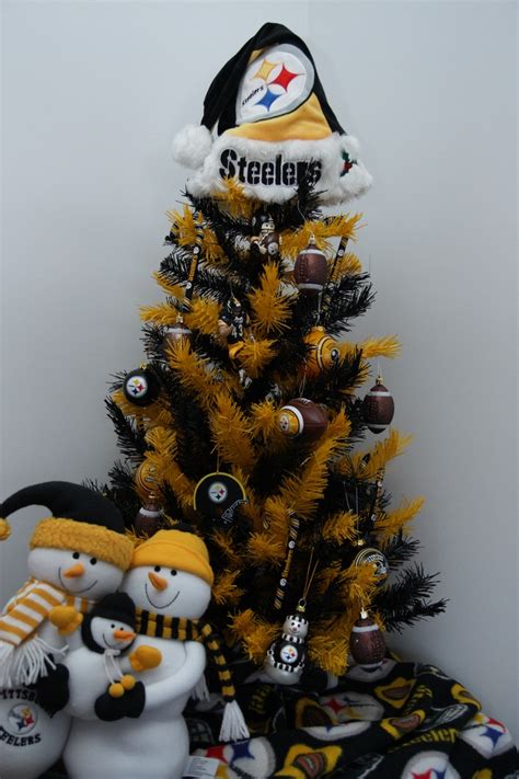 Steelers Christmas Tree: Merry Xmas, Steelers Fever, Christmas Stuff, Steelers Christmas ...