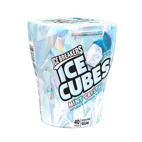 Ice Breakers - Ice Cubes Mint Crystal Kaugummi - Sugar Free - 40 Stüc ...