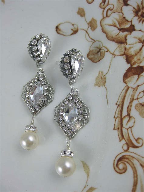 Everything Angelic Bridal Jewelry Blog: New Vintage Inspired Bridal Earrings