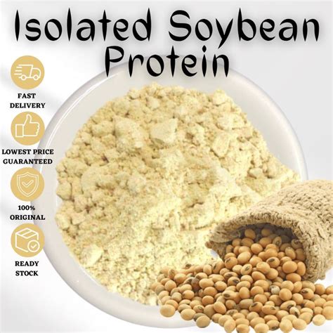 Isolated soy protein powder (90% protein) / Plant Protein / Protein ...