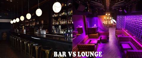 What Is the Difference Between a Bar & a Lounge?