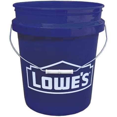 Encore Plastics 5-Gallon Plastic General Bucket in the Buckets department at Lowes.com