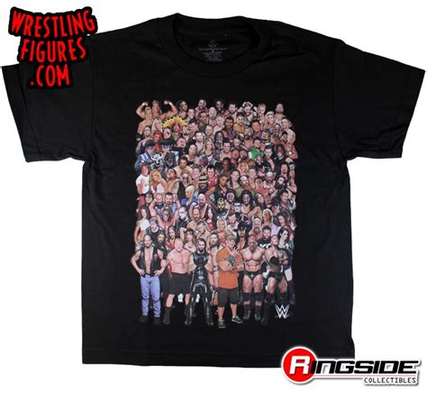 WWE Superstars - Everyone WWE Wrestling T-Shirt! Officially Licensed ...