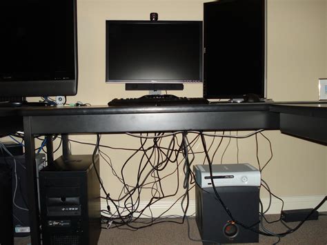 Computer Cable Management on the Cheap : 5 Steps - Instructables