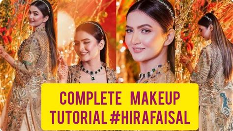 Hira faisal complete makeup tutorial Sistrology #sistrology #iqrakanwal #iqreeb - YouTube