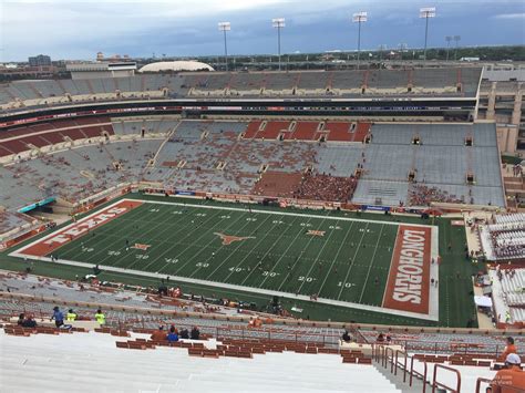 Texas Longhorn Football Stadium Seating Chart | Elcho Table