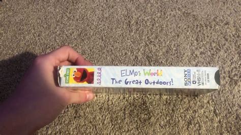 Opening to Elmo’s World The Great Outdoors 2003 VHS - YouTube