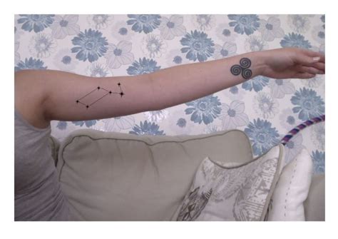 Lyra Constellation Tattoo - Printable Kids Entertainment