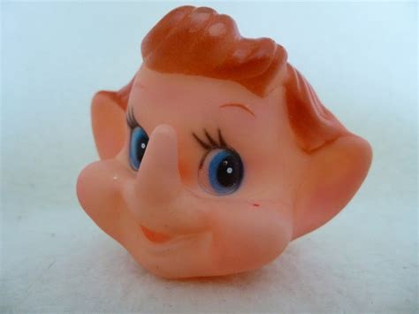 Rare Vintage Soft Plastic Elf/Gnome Face