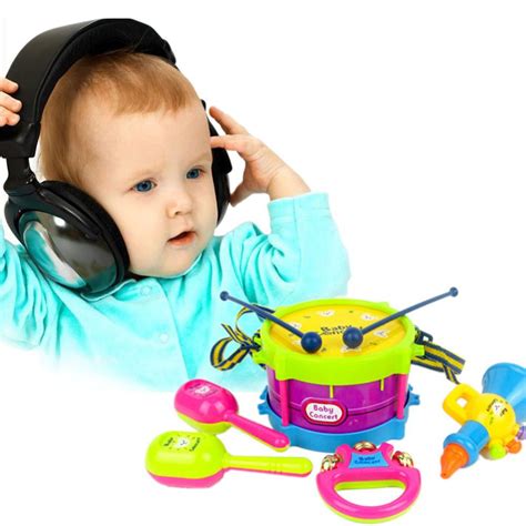 Educational Baby Musical Instruments Band Kit - KidsBaron - Kids ...