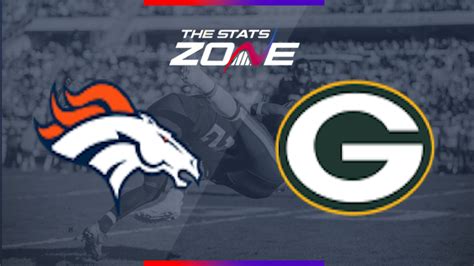 2019 NFL – Denver Broncos @ Green Bay Packers Preview & Prediction - The Stats Zone