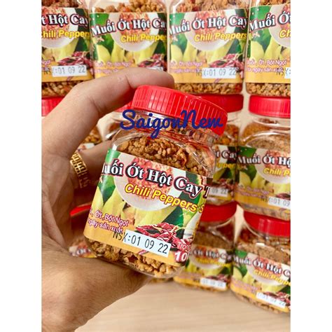 Muoi Ot Hot Cay Tay Ninh Vietnam Chili Shrimp Salt 100gr | Shopee Malaysia