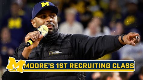 Sherrone Moore Discusses His First Wolverine Recruiting Class ...