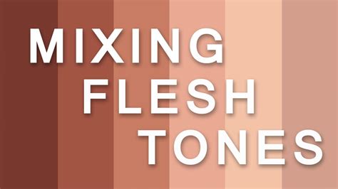 Essentials to Mixing Any Flesh Tone :: Painting Skin Colors | Обучение ...