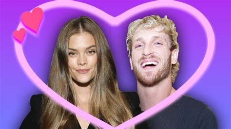 Logan Paul Celebrates 1-Year Anniversary With Girlfriend Nina Agdal ...