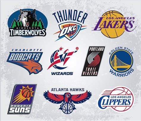 NBA Team Vector Logos Vector Download