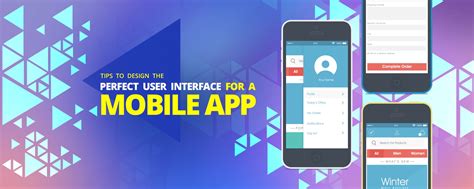 User Interface Design Principles for Mobile App Development