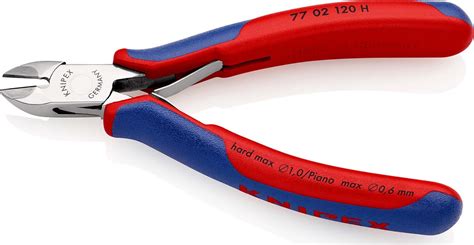 KNIPEX KNIPEX 77 02 120 H Elektronik-Seitenschneider mit eingesetzter ...