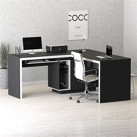 Escritorio en L para PC y oficina - Ciudad Muebles