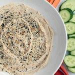 Everything Bagel Cannellini Bean Hummus - Emily Happy Healthy