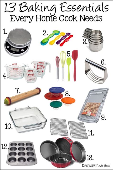 13 Baking Essentials Every Home Cook Needs - Everyday Made Fresh