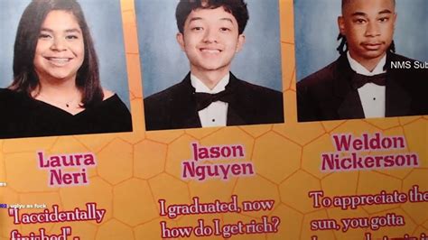 Jason shows his YEARBOOK QUOTE - YouTube