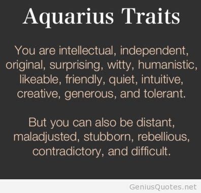 Aquarius Man Quotes. QuotesGram | Aquarius quotes, Aquarius traits, Zodiac signs aquarius