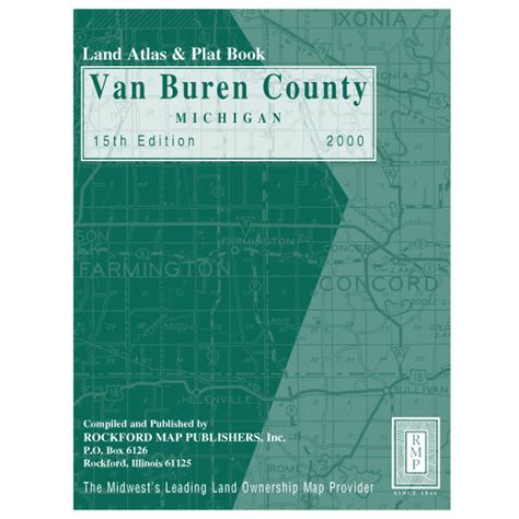 Michigan - Van Buren County Plat Map & GIS - Rockford Map Publishers