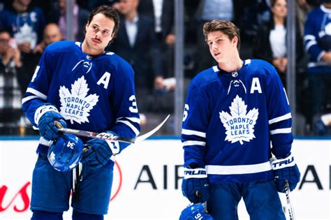 Auston Matthews and Mitch Marner ... | Mitch marner, Marner, Maple leafs