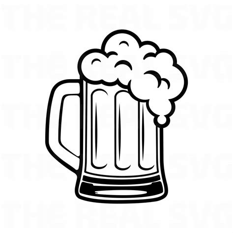 Beer Glass Clipart Black And White Collection | The Best Porn Website