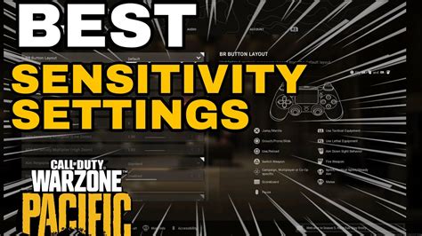 BEST PS4 Controller Sensitivity Settings For Warzone - YouTube