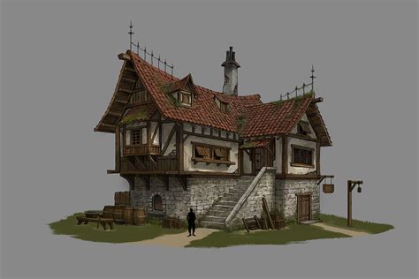 Medieval house (schematic) Minecraft Map