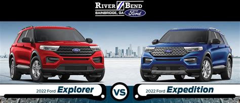 2022 Ford Explorer vs. Expedition | Power, Size & Interior Options Compared