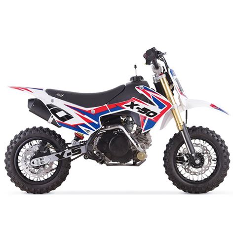 GMX X Series X-50 Dirt Bike - Blue/Red | GMX Motorbikes Australia