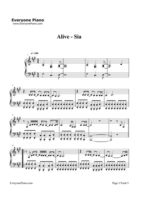 Alive-Sia Stave Preview