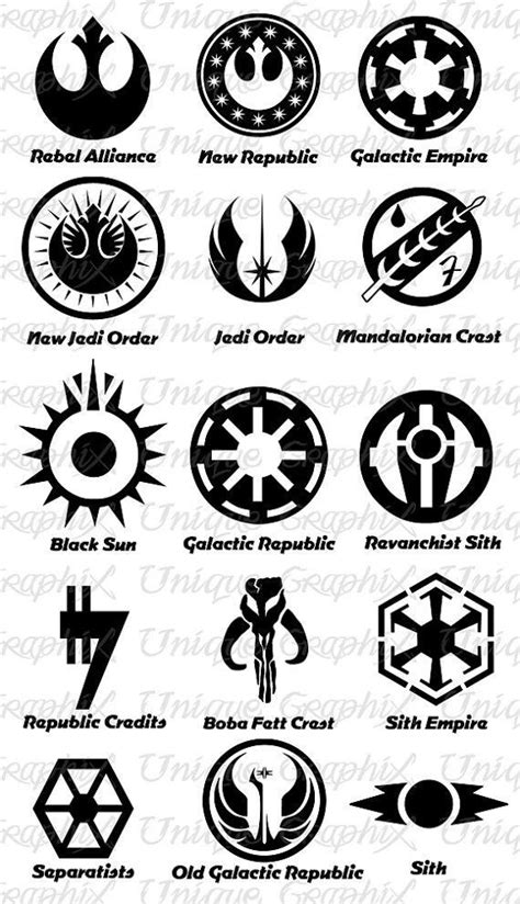 Boba Fett Mandalorian Symbol