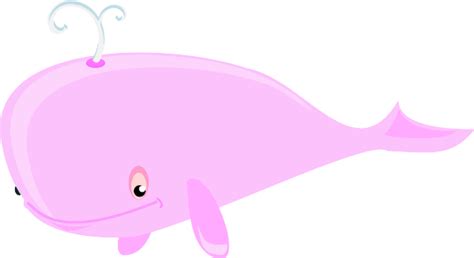 Pink Whale Clip Art at Clker.com - vector clip art online, royalty free ...