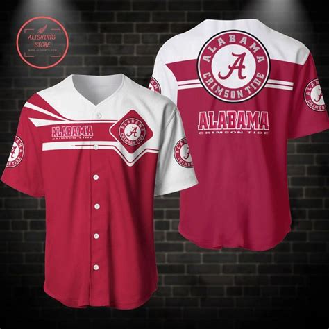 Alabama Crimson Tide Baseball Jersey | Alabama crimson tide, Crimson ...