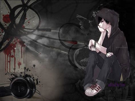 Emo Anime Boy Wallpapers - Wallpaper Cave