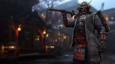 Epic Samurai Warrior HD Wallpaper from For Honor