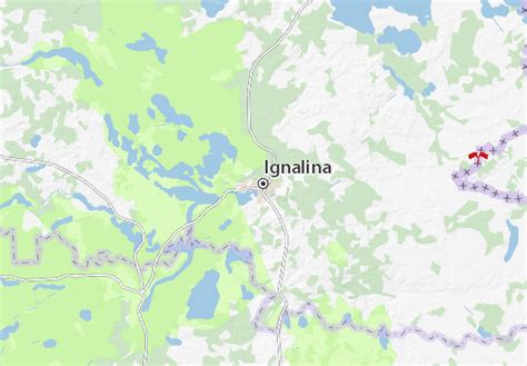 MICHELIN Ignalina map - ViaMichelin